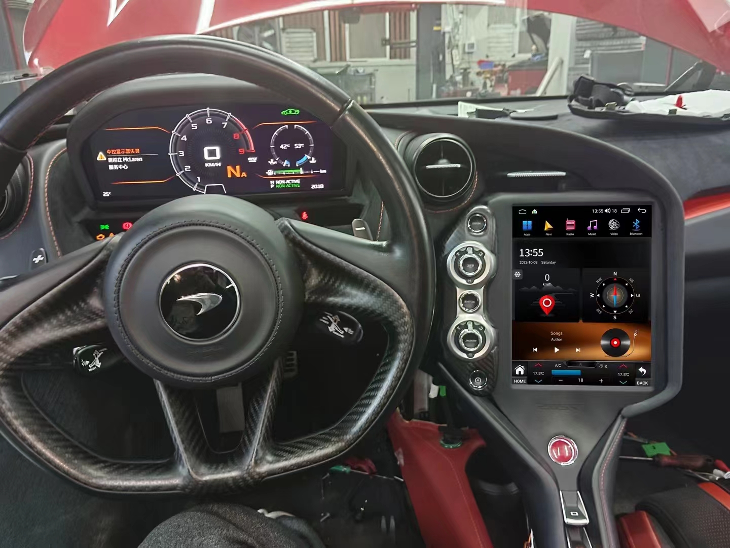 Mclaren 10.4" android headunit upgrade